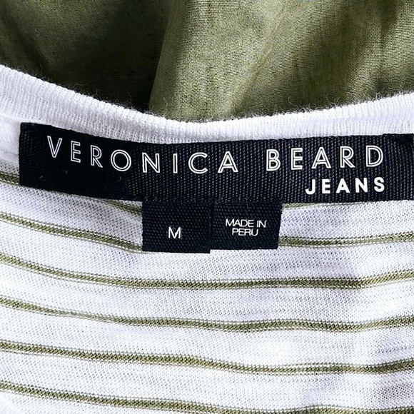 Veronica Bears Trail Mixed Media Dress Fern Size Medium - Picture 3 of 8